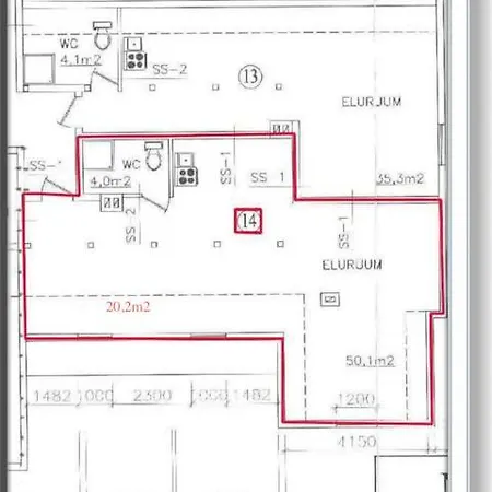 Apartment Supeluse *